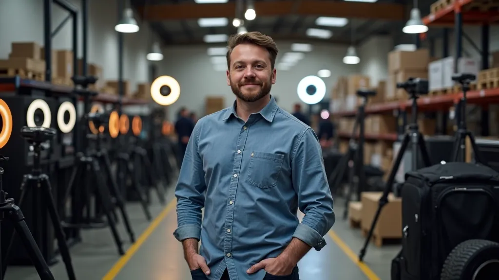 Showroom s profesionálním vybavením pro tvůrce obsahu